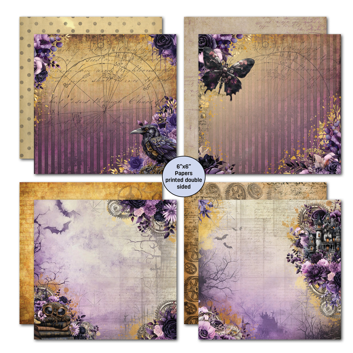 3Quarter Designs Gothic Innovation 6x6 Paper Pack