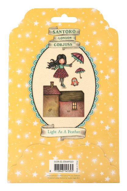 SAN Tampon transparent Light As A Feather Gorjuss Essentials 120x170x5mm 4 PC nr.522