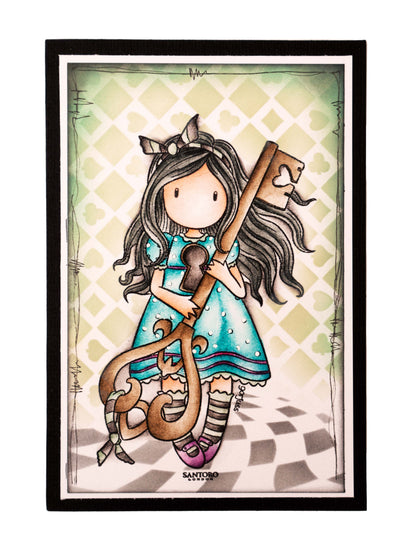 GOR Tampon Cling Curiosity Wonderland 170x120x5mm 7 PC nr.379