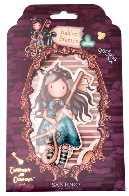 GOR Tampon Cling Curiosity Wonderland 170x120x5mm 7 PC nr.379