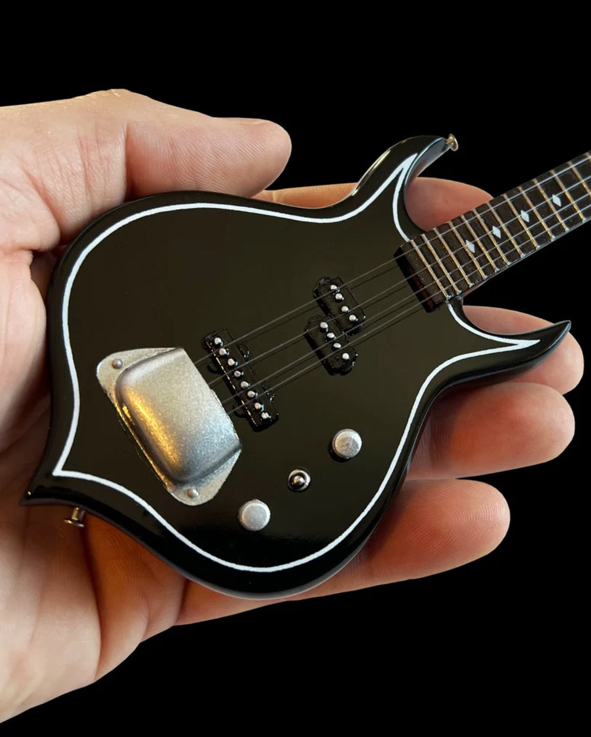 KISS® Gene Simmons PUNISHER BASS Mini Guitar Model