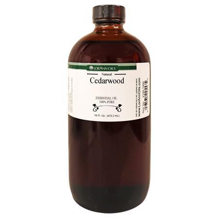 Cedarwood Oil - Aromatherapy - 1 oz., 16 oz. - Ships Free Within Canada on Orders Above CAD $199