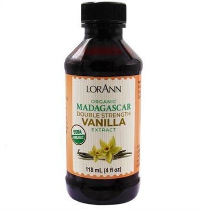 Extrait Biologique de Vanille de Madagascar 2X - 4 oz. - 16 oz. - Un Gallon - Livraison gratuite au Canada pour les commandes de plus de 199 CAD
