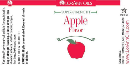 Apple Flavoring - Super Strength Flavor 1 oz., 16 oz., 1 Gallon, 5 Gallons - Ships Free Within Canada on Orders Above CAD $199