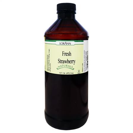 Fresh Strawberry Flavoring - Compounded Natural Flavors 16 oz., 1 Gallon, 5 Gallon - Ships Free Within Canada on Orders Above CAD $199