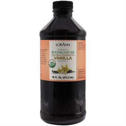 Extrait Biologique de Vanille de Madagascar 2X - 4 oz. - 16 oz. - Un Gallon - Livraison gratuite au Canada pour les commandes de plus de 199 CAD