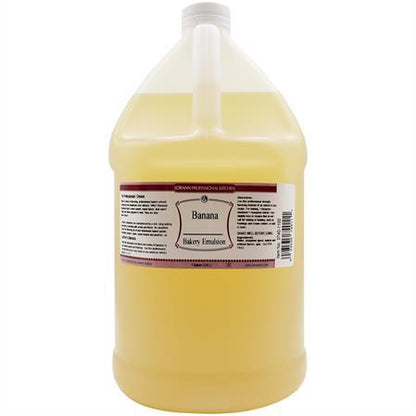 Banana Bakery Emulsion - 4 oz. - 16 oz., 1 Gallon, 5 Gallons - Bakery Emulsions Canada - Ships Free Within Canada on Orders Above CAD $199
