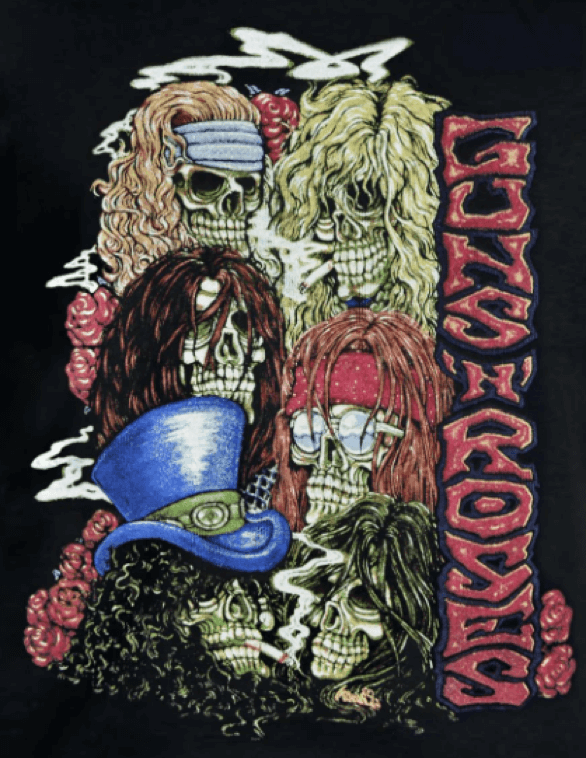 Guns 'N' Roses Vintage Skulls T-Shirt