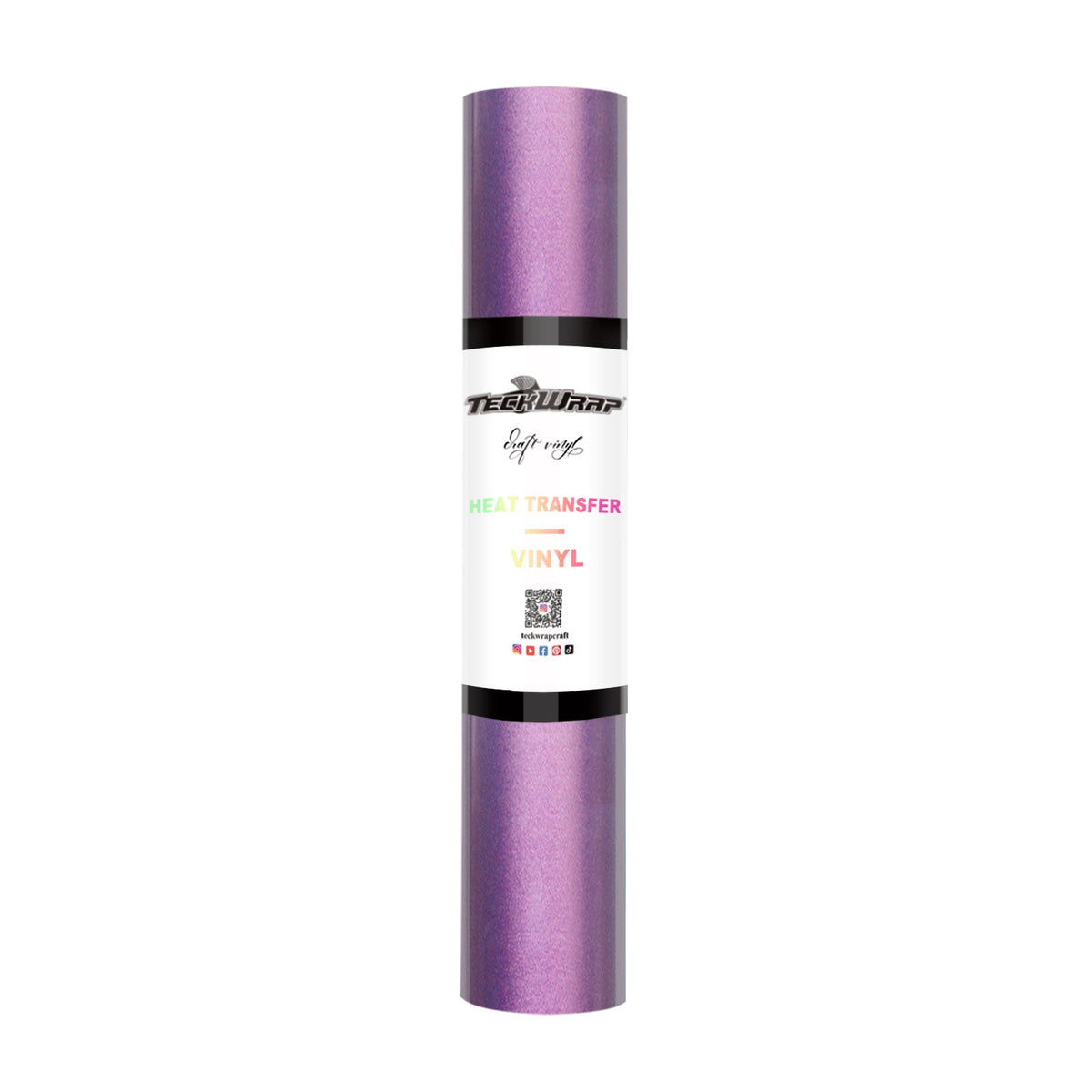 Teckwrap Vinyle thermocollant Caméléon – Charme Or Violet | Vinyle thermocollant à couleurs changeantes pour la mode DIY
