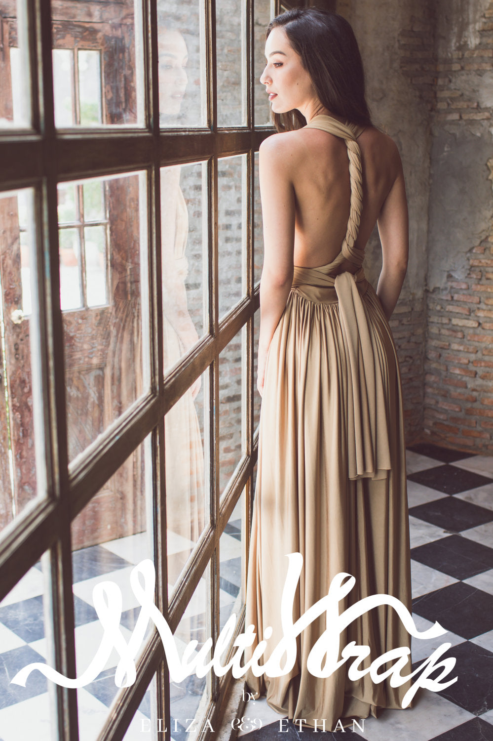 ROBE MULTI-NOEUDS DORÉE