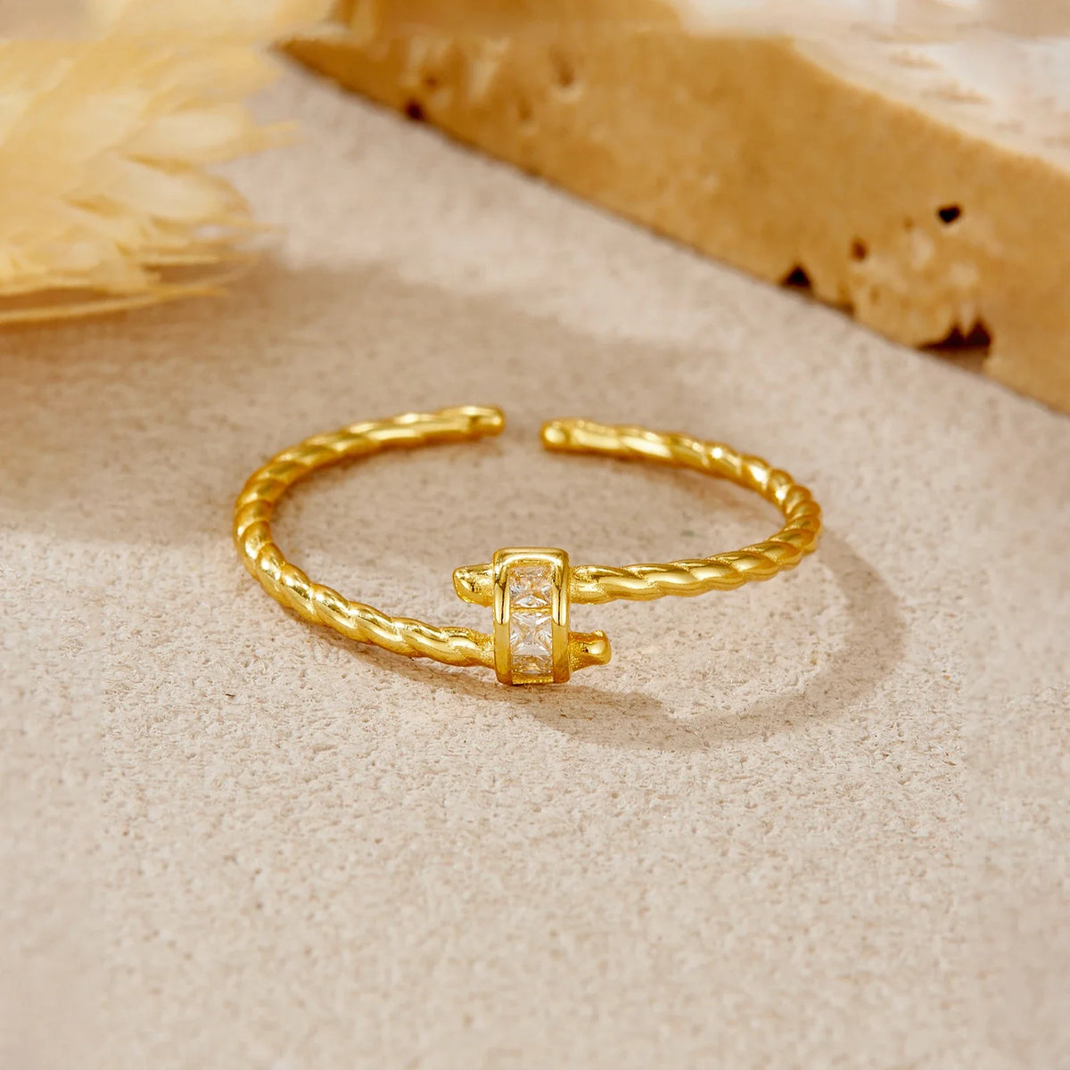 The Signature 925 Sterling Silver Twist Ring