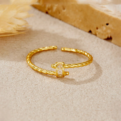 The Signature 925 Sterling Silver Twist Ring