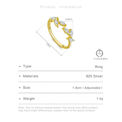 The Signature Marquise 925 Sterling Silver Ring