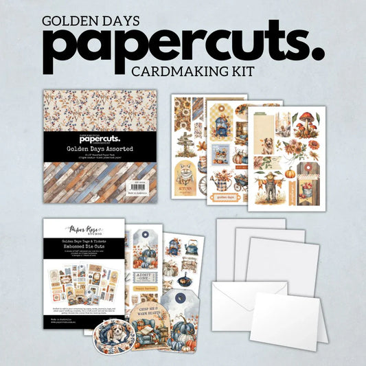 Kit de découpe en papier Golden Days 35308