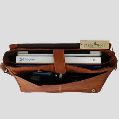 Greenwood Leather Laptop Bag