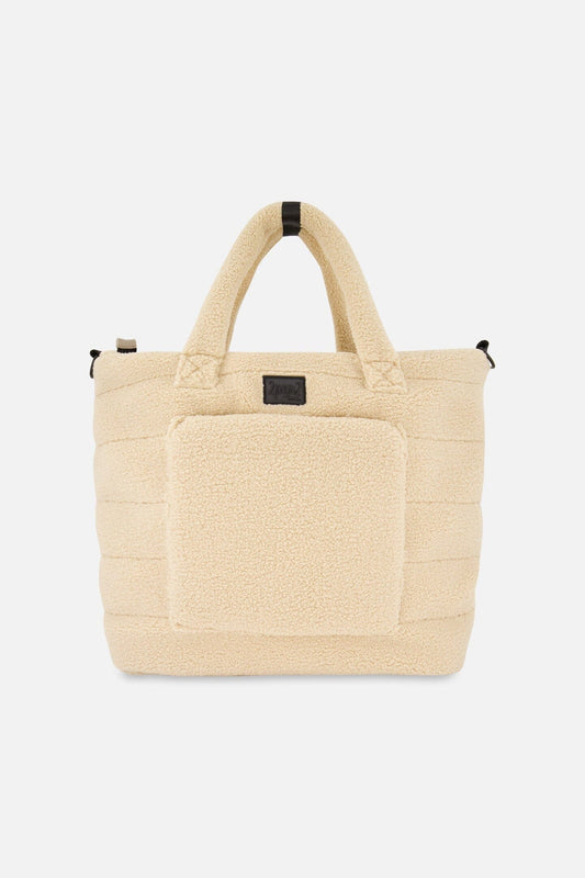 Sac à langer avec matelas à langer beige clair