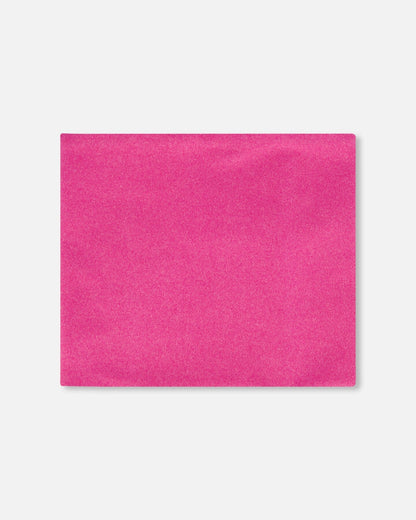 Cache-cou maillot mi-saison rose bonbon