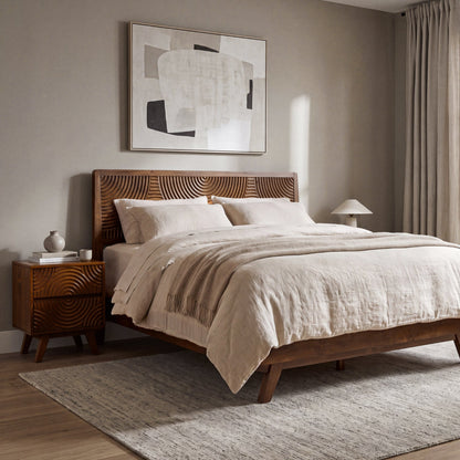 Harmony Solid Wood Bed Frame