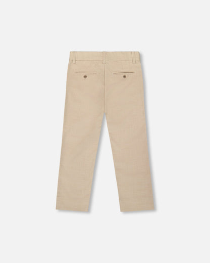 Pantalon classique beige