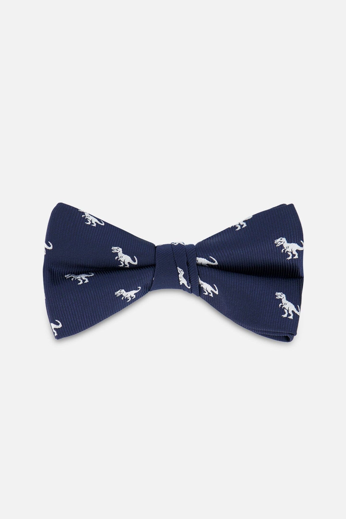 Bow Tie Blue Dino Print