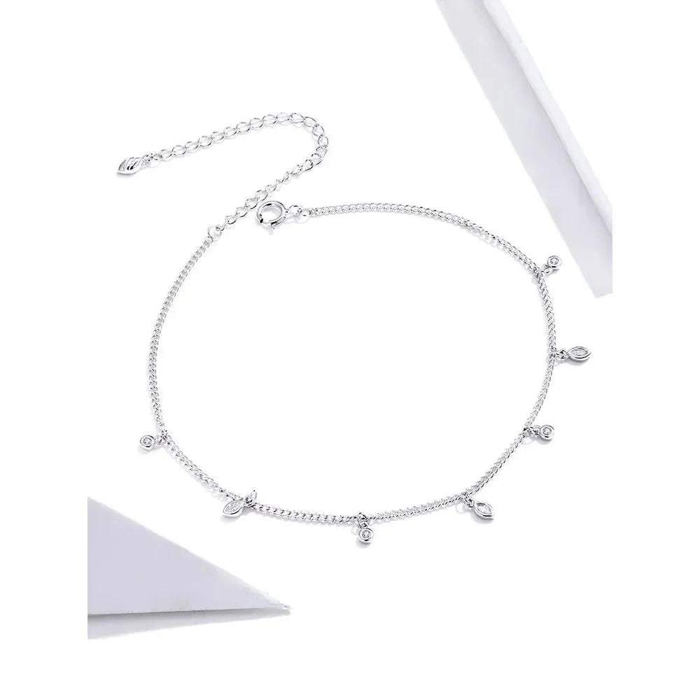 La Cheville à Grelots Minimaliste en Argent Sterling 925