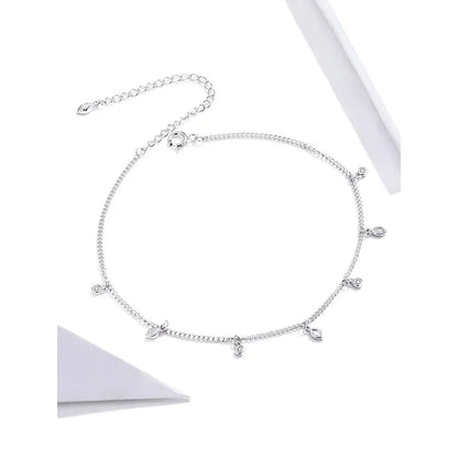 La Cheville à Grelots Minimaliste en Argent Sterling 925