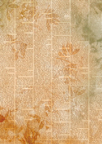 Tissue Paper A4 6/Pkg A Journey of Love
