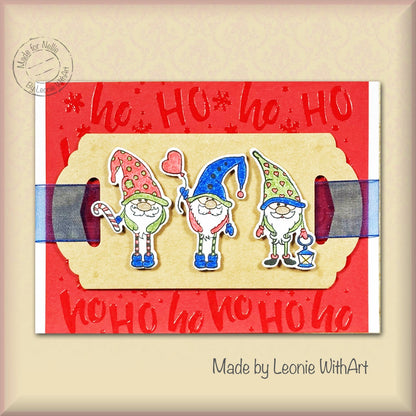 Die & Clear Stamp Set - Xmas Gnome Serie Candystick
