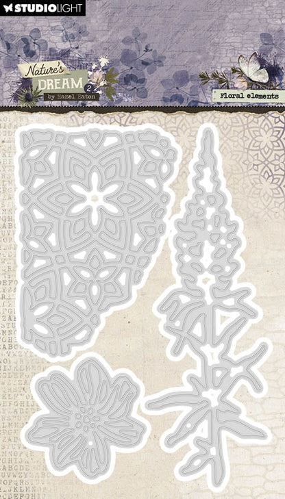 HE Cutting Die Floral Elements Nature's Dream 2 - 3 PC