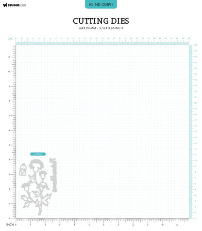 HE Cutting Die Thistle Nature's Dream 2 - 3 PC