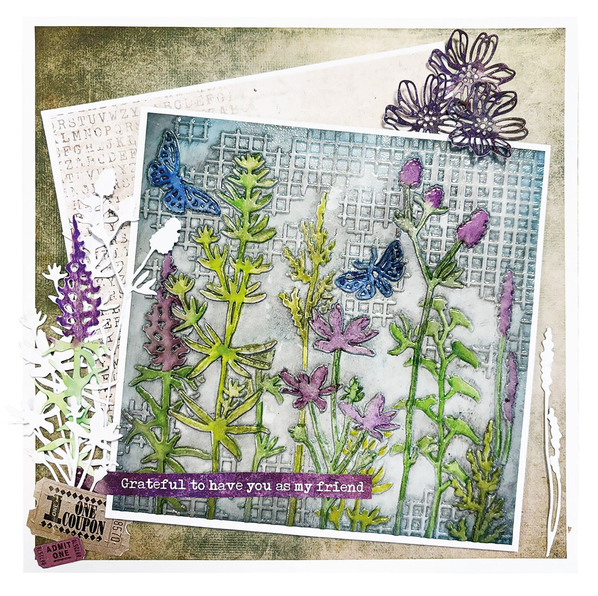 HE Cutting Die Floral Elements Nature's Dream 2 - 3 PC