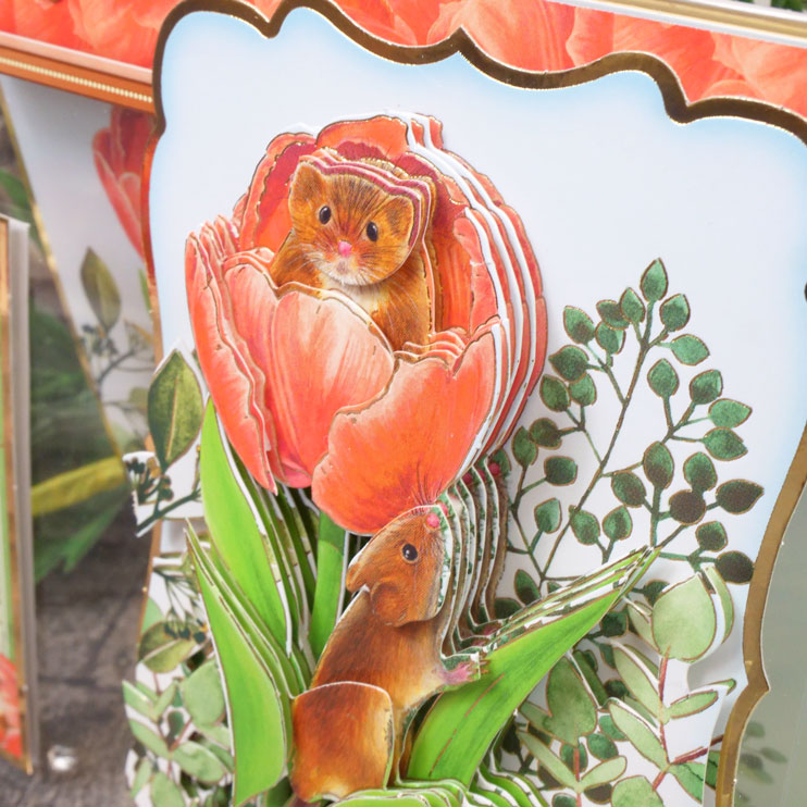 Set de Découpes et d'Images – Le Printemps est là – Une Belle Journée de Souris