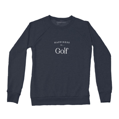 Women's Golf Crew Sweatshirt, True Navy