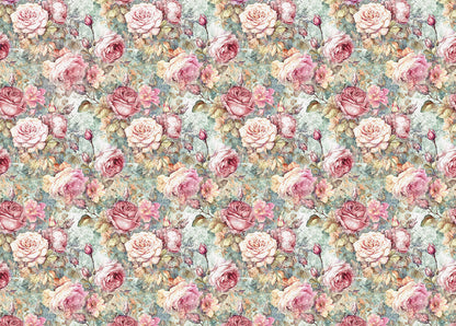 Tissue Paper cm69x49 27.66"x19.29” Hill Garden