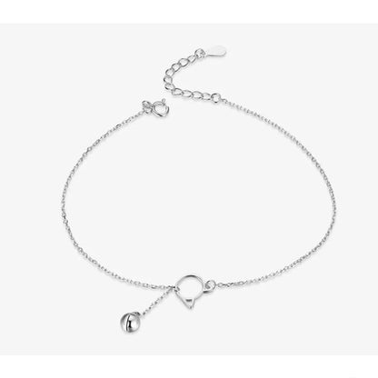 The Essential 925 Sterling Silver Charm Anklet