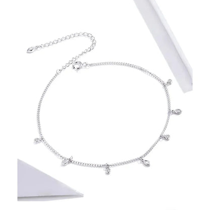 La Cheville à Grelots Minimaliste en Argent Sterling 925