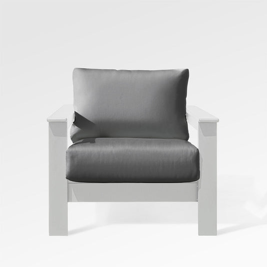 Fauteuil bas Hickory avec coussin Sunbrella®