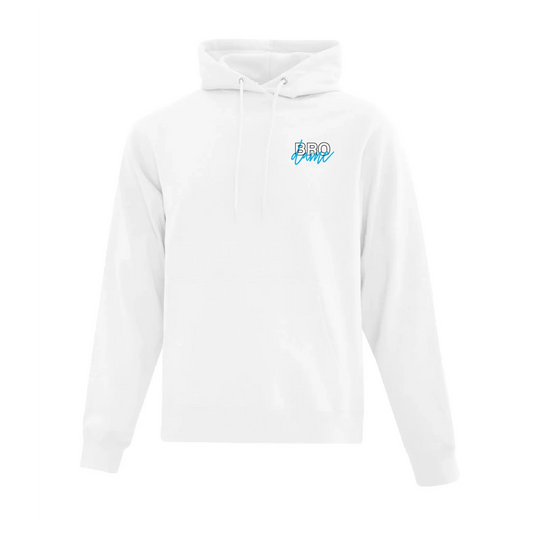 Sweat à capuche "Brodame" brodé en cursif