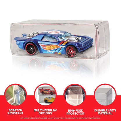 Hot Wheels  Matchbox EVORETRO Protector for loose car - Pack of 50