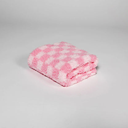 Cotton Candy Check Print Lovey