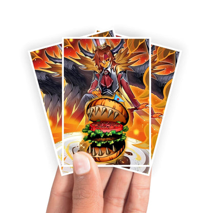 Hungry Burger de Nouvelles Card Sleeves