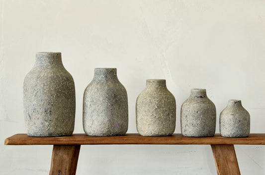 Set de 5 pots en terre cuite Martha