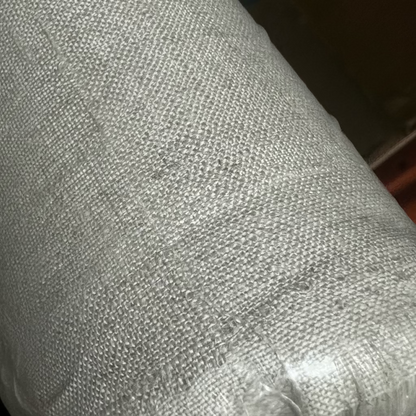 Fine 100% Linen Canvas Roll, Triple-Primed
