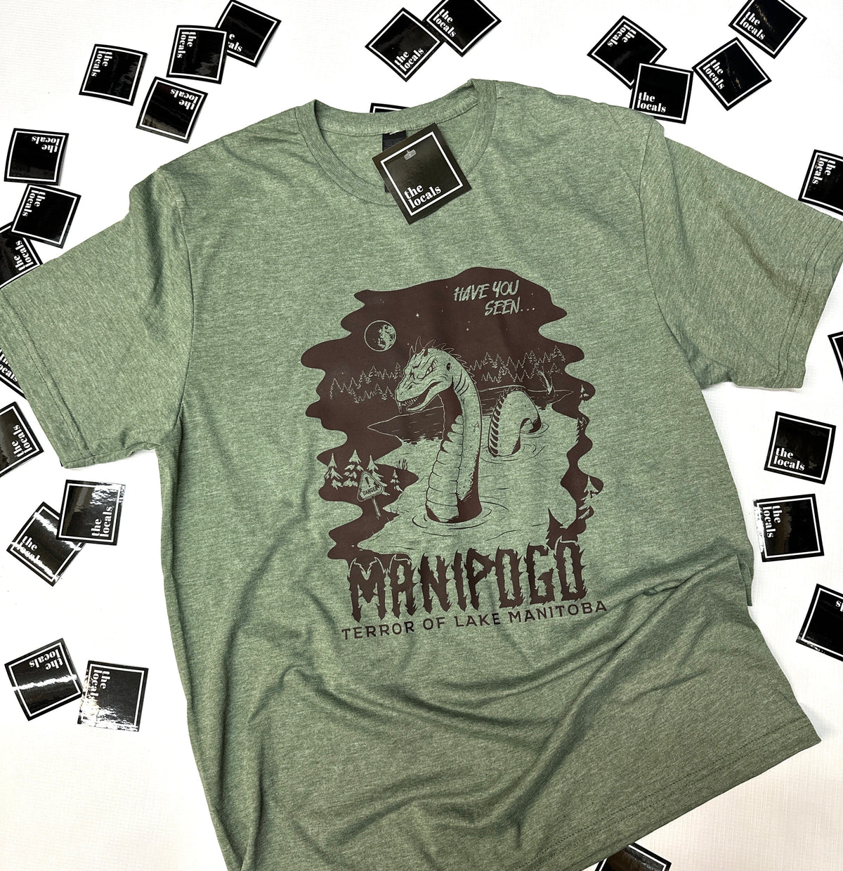 T-shirt Manipogo du Manitoba