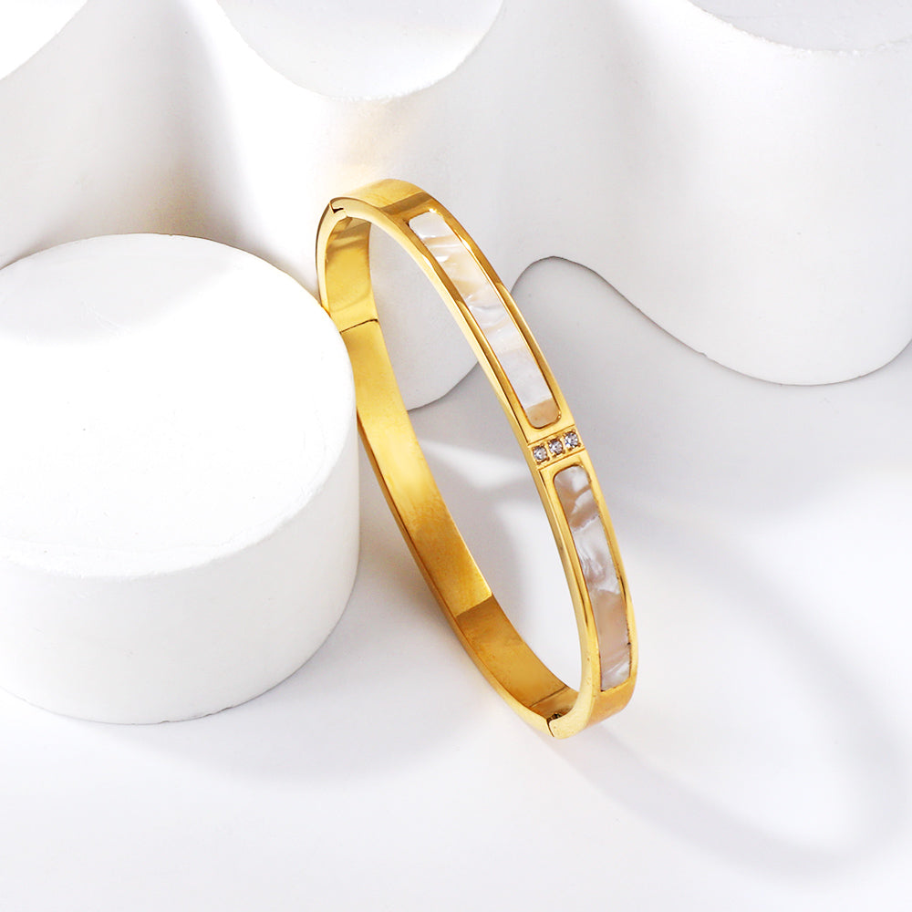 Ensemble Harmonie Coquillage et Diamant