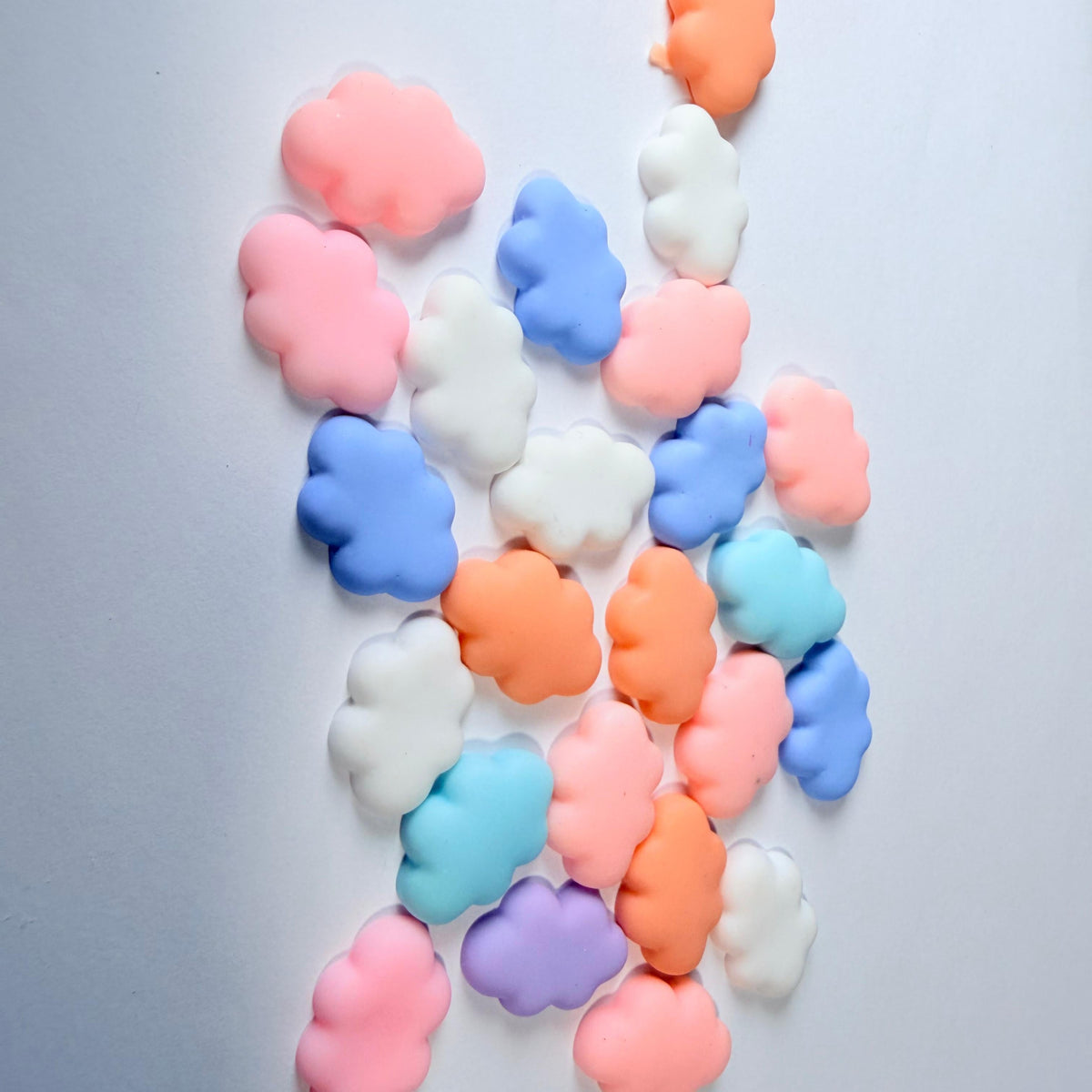 Breloques Nuages Plats pour Artisanat DIY