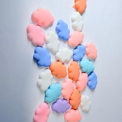 Breloques Nuages Plats pour Artisanat DIY