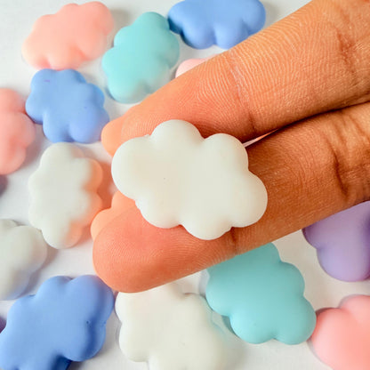 Breloques Nuages Plats pour Artisanat DIY