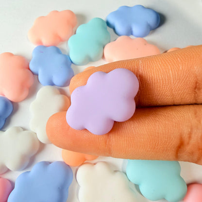 Breloques Nuages Plats pour Artisanat DIY