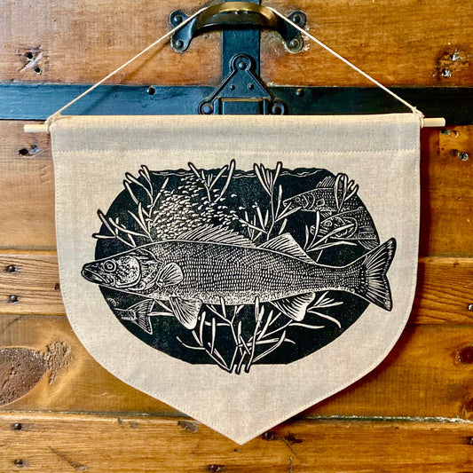 Wall Hanging: 'Walleye'